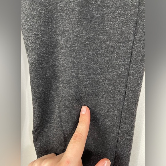 J. Crew Pixie Pant Ponte Knit Seam Stretch Tapered Legging Charcoal Gray 4R - Picture 8 of 16